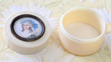Ladies Antique Ivory Patch Box, signed by artist