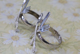 Charming ~ Set of 6, Egyptian Silver Napkin Ring Holders