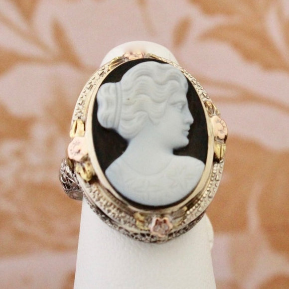 Timeless  Stone Cameo Ring