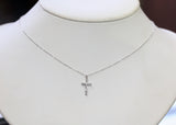 Diamond Cross Necklace & Chain