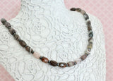 Pretty ~ Agate & Sterling Necklace