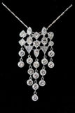 Bezel Set Diamond Necklace ~ Contemporary