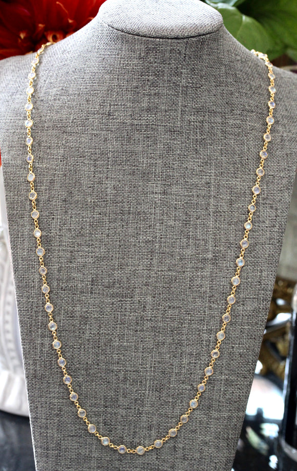 Moonstone Necklace ~ 18+ Carats