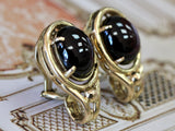 Garnet Earrings ~ VINTAGE