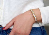 Opal Bangle Bracelet