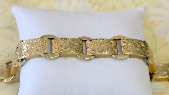 Gold  Bracelet ~ Decorative