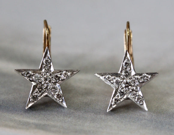 Diamond STAR Earrings