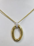 Diamond Pendant Necklace ~ Contemporary