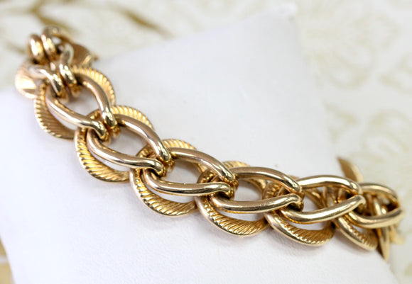 Retro Gold Bracelet ~ GORGEOUS