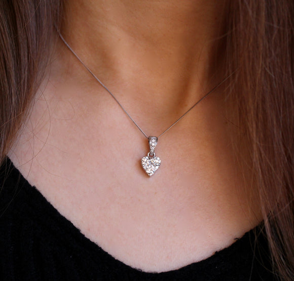 Diamond Heart Pendant ~ WOW