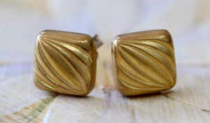 Gold Stud Style Earrings