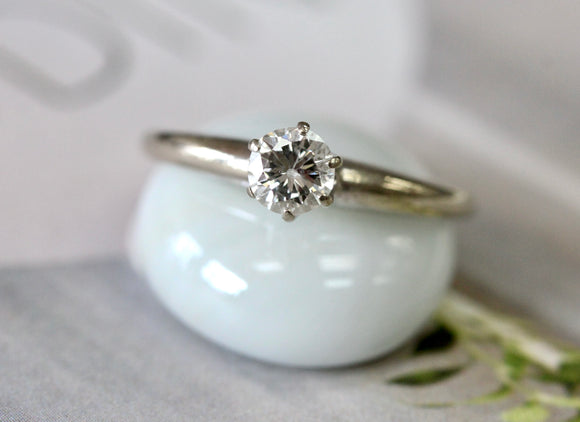 Diamond Engagement Ring ~ Solitaire
