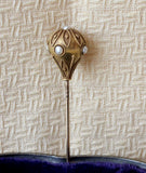 Stick Pin with Pearls ~ ANTIQUE