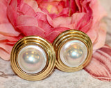 Mabe Pearl Earrings