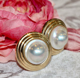 Mabe Pearl Earrings