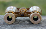 Mother of Pearl & Brass OPERA Glasses  ~ Antique
