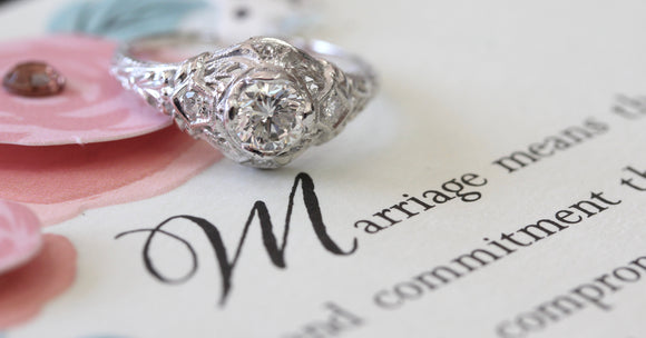 Wonderful ~ Vintage Diamond Ring