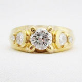 Estate .60 Carat Diamond Center Engagement Ring