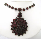 Antique 3 Piece Garnet Neckpiece