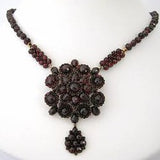 Czechoslovakian Garnet Necklace