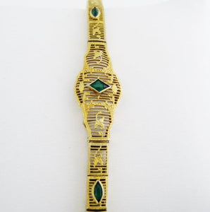 Rare Vintage Gold Filigree Bracelet