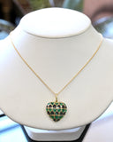 Artisan ~ Heart Shaped Stone Necklace