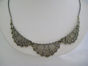 Lacey Marcasite Necklace