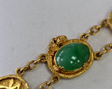 Jade Dragon Link Bracelet ~ Gorgeous