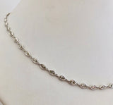 Marquise Cut Diamond Necklace