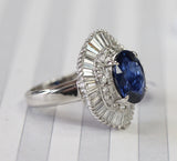 Sapphire & Diamond Ring ~ FABULOUS