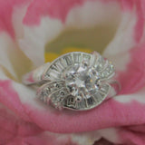 Stunning Vintage Diamond Engagement Ring