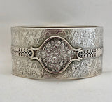 Engraved Sterling Silver Bangle