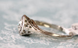 Vintage ~ Diamond Ring in both Platinum & White Gold
