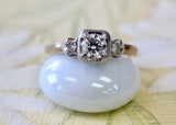 VINTAGE ~ Diamond Engagement Ring