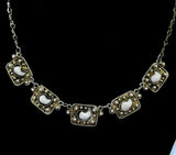 Sterling Silver & Gold Vermeil Necklace