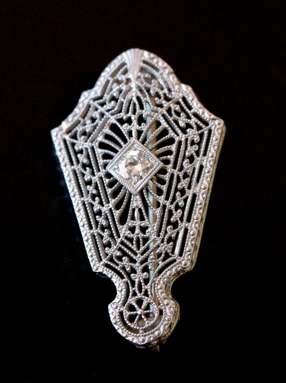 Decorative VINTAGE Diamond Pin