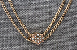 Gold Filled Necklace with Pearl accents ~ VINTAGE