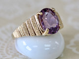 Amethyst Ring ~ Colorful