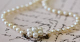 Cultured Pearl Necklace ~ Graduated
