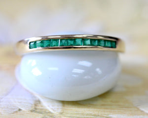 Emerald Band ~ Perfect for stacking
