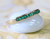 Emerald Band ~ Perfect for stacking