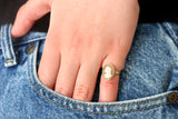 Shell Cameo Ring ~ ANTIQUE
