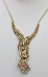 Brass & Copper Choker Necklace ~ Contemporary