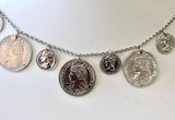 Designer "Ralph Lauren" Coin Necklace