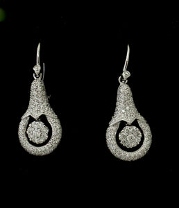 Captivating ~ Diamond Drop Earrings