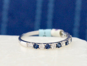 Lovely Sapphire & Diamond Ring