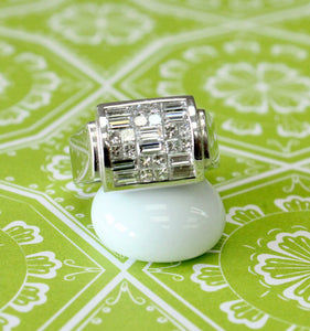 Attention Getting ~ Contemporary Diamond Ring