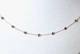 Sweet & Alluring ~ Amethyst Necklace with adjustable lengths