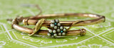 Victorian ~ Pearl & Turquoise Bracelet