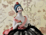 Vintage & Collectible ~ German 1/2 Doll Pin Cushion